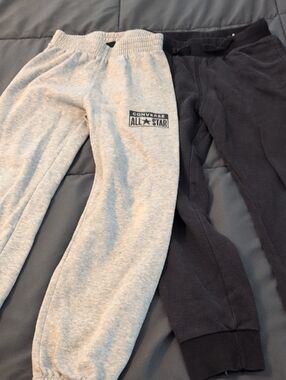 Converse Grey Sweatpants - All Star Joggers And Children's Place Joggers